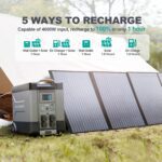 ALLPOWERS 3.6KWh Portable Power Station Solar with 400W Solar Panel
