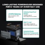 ALLPOWERS 3.6KWh Portable Power Station Solar with 400W Solar Panel