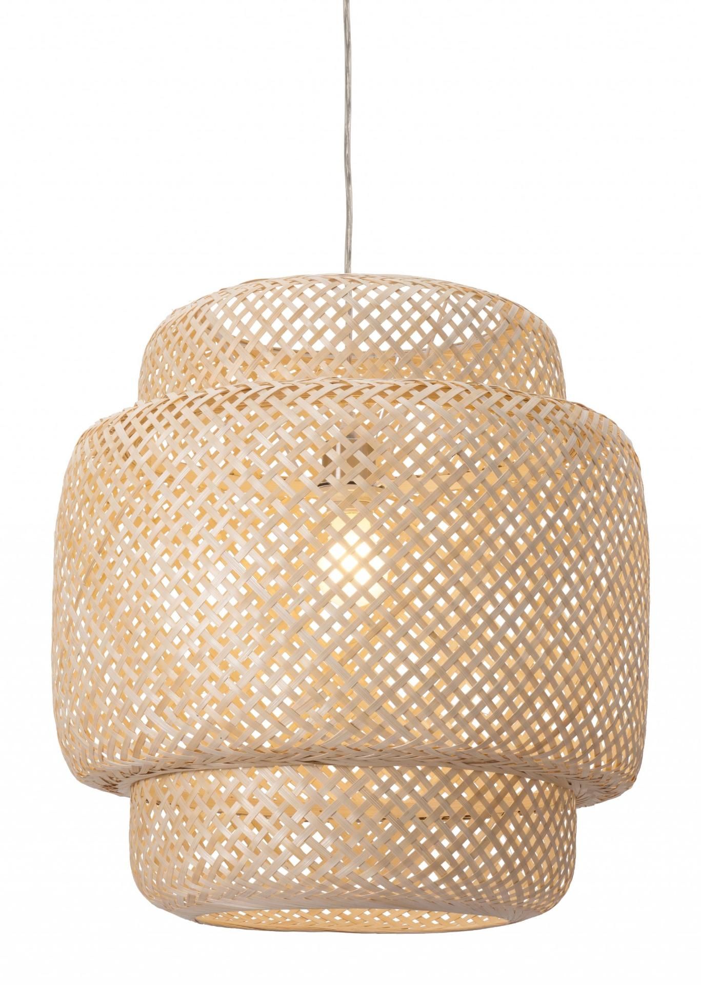 25391234_large.jpg Natural Boho Weave Ceiling Light