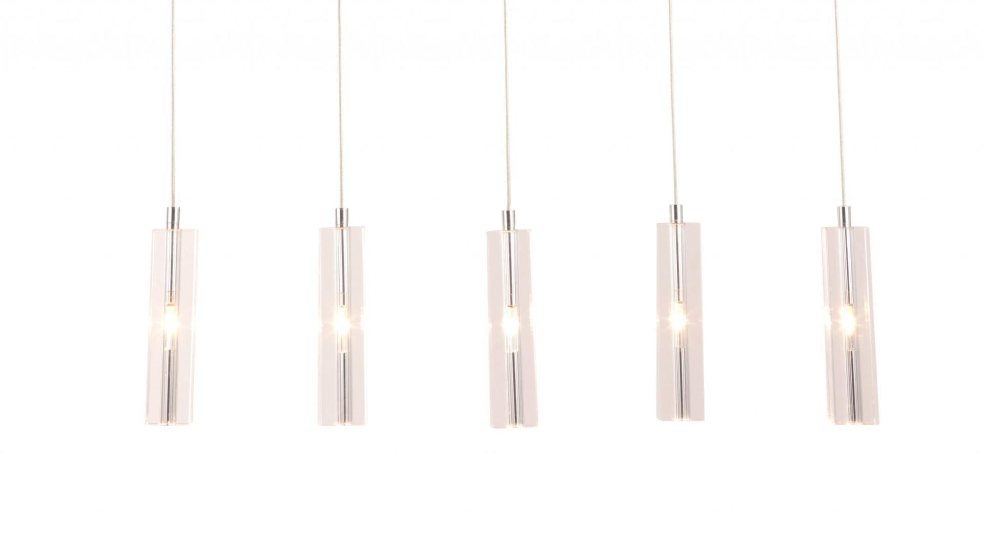 25391545_large.jpg Modern Clear Glass Ceiling Light – 5 Bulb Stark Fixture