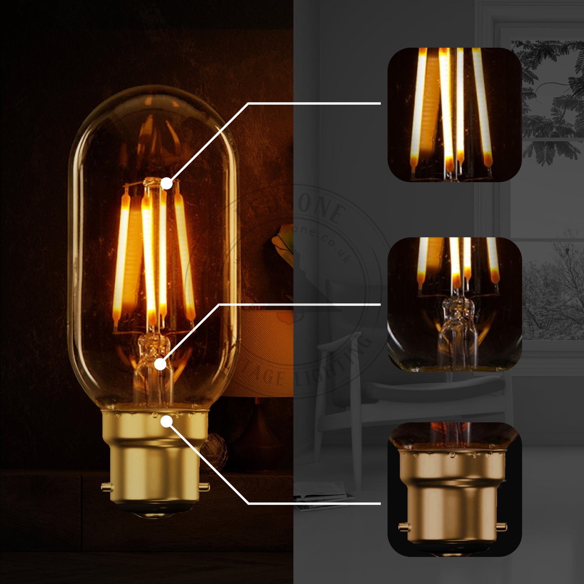 34848545_large.jpg Dimmable Vintage Filament Light Bulb