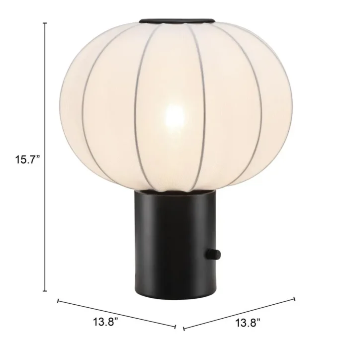 Wisteria White Table Lamp