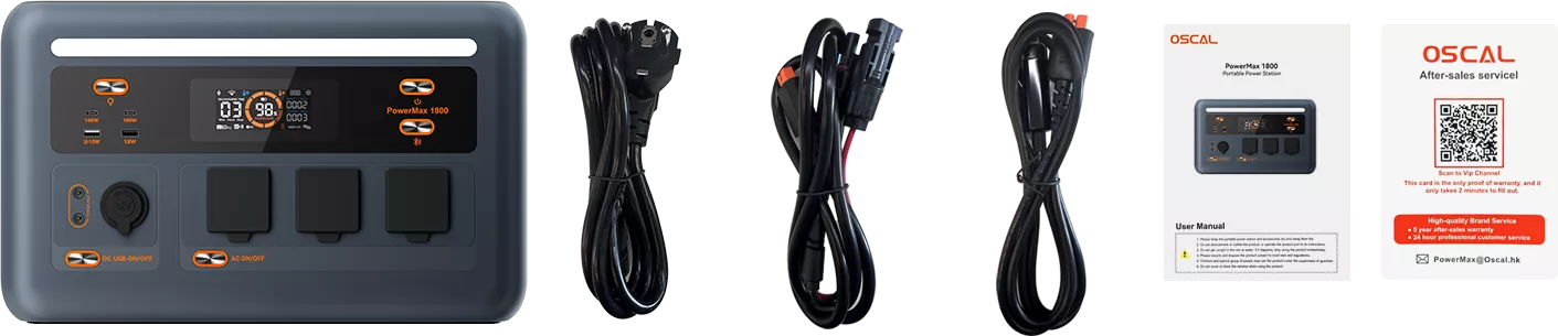 PowerMax 1800 Portable Power Station